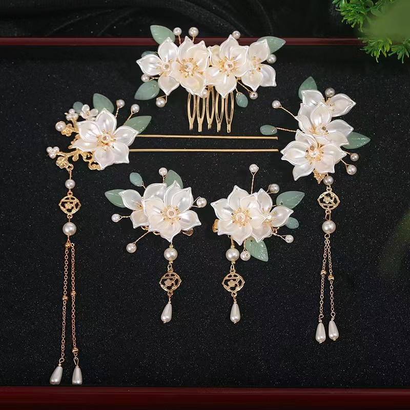 Hanbok Hair Pin - Theebloem Hanfu Haaraccessoires in oude stijl