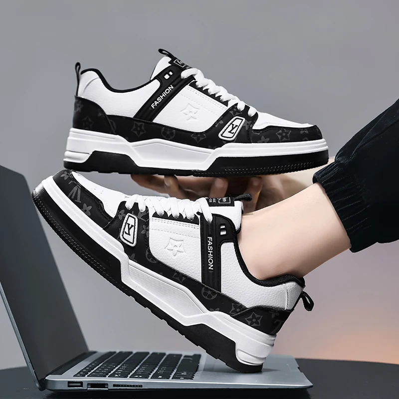 The Korean Lifestyle - Veelzijdige comfortabele platformschoenen voor heren Modieuze