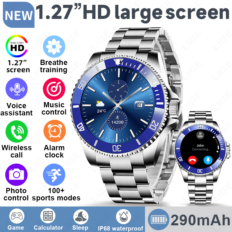 Korean Men Lifestyle - Nieuwe 2026 stijl luxe smartwatch wijzerplaten