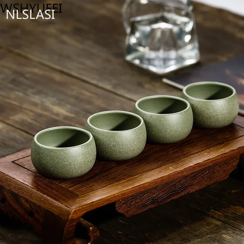 Korean Tea Set - 2 Stks/set Yixing Boutique Paarse Klei