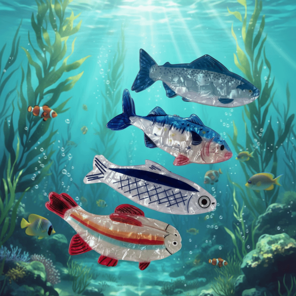 Haarspeld Oceaan Dier Haarklem - The Korean Lifestyle recensie en prijs