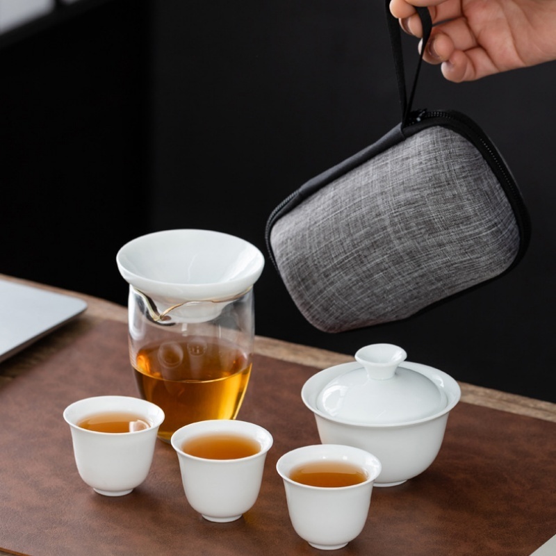 Draagbare Chinese Kung Fu thee - Korean Tea Set recensie en prijs