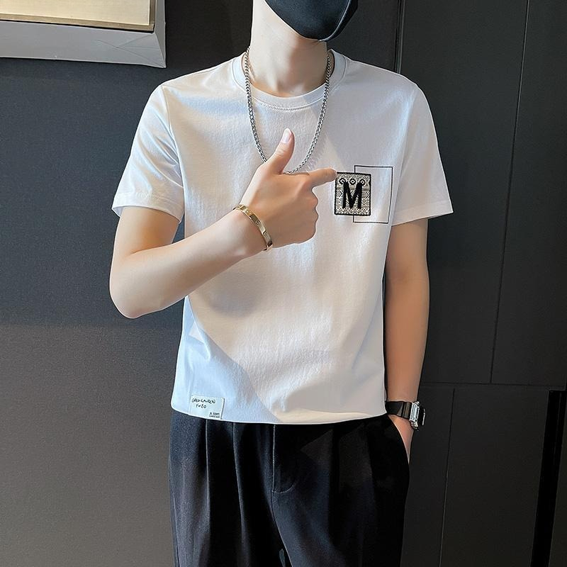 Trendy herentop met korte mouw - Korean Men Lifestyle recensie en prijs