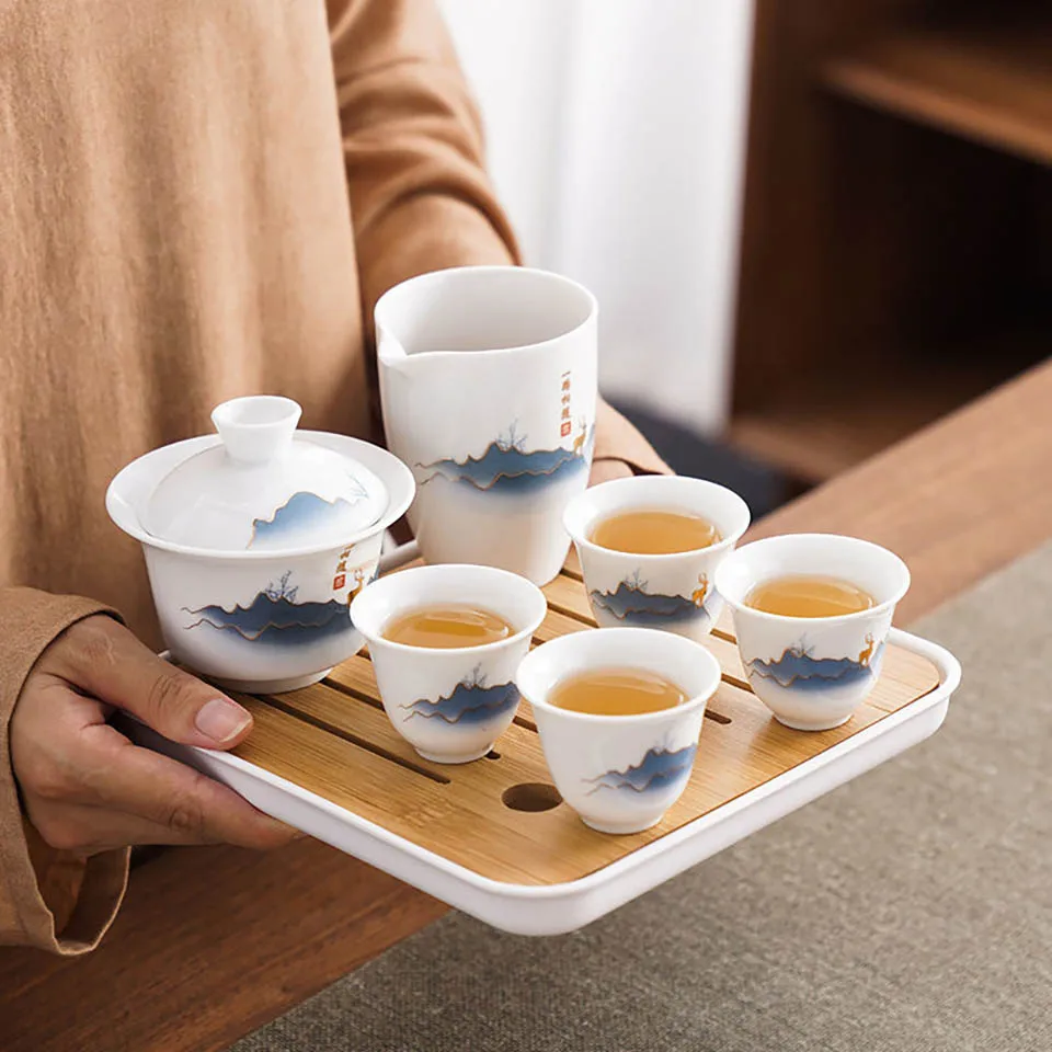 Keramische Chinese Kung Fu The - Korean Tea Set recensie en prijs