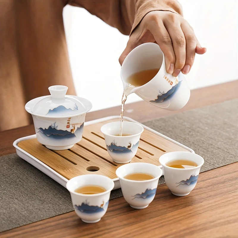 Keramische Chinese Kung Fu The - Korean Tea Set recensie en prijs