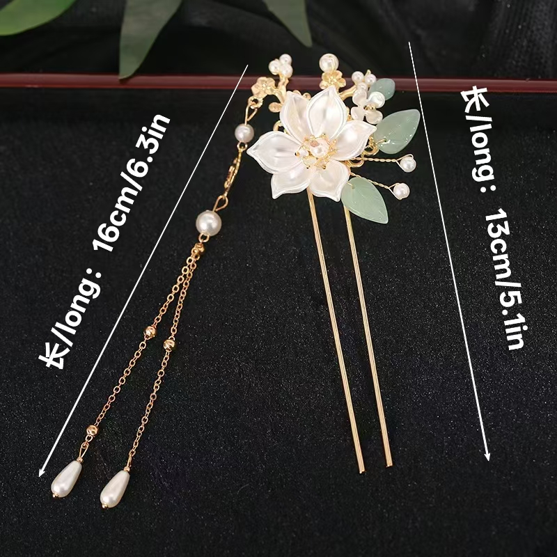 Theebloem Hanfu Haaraccessoire - Hanbok Hair Pin recensie en prijs