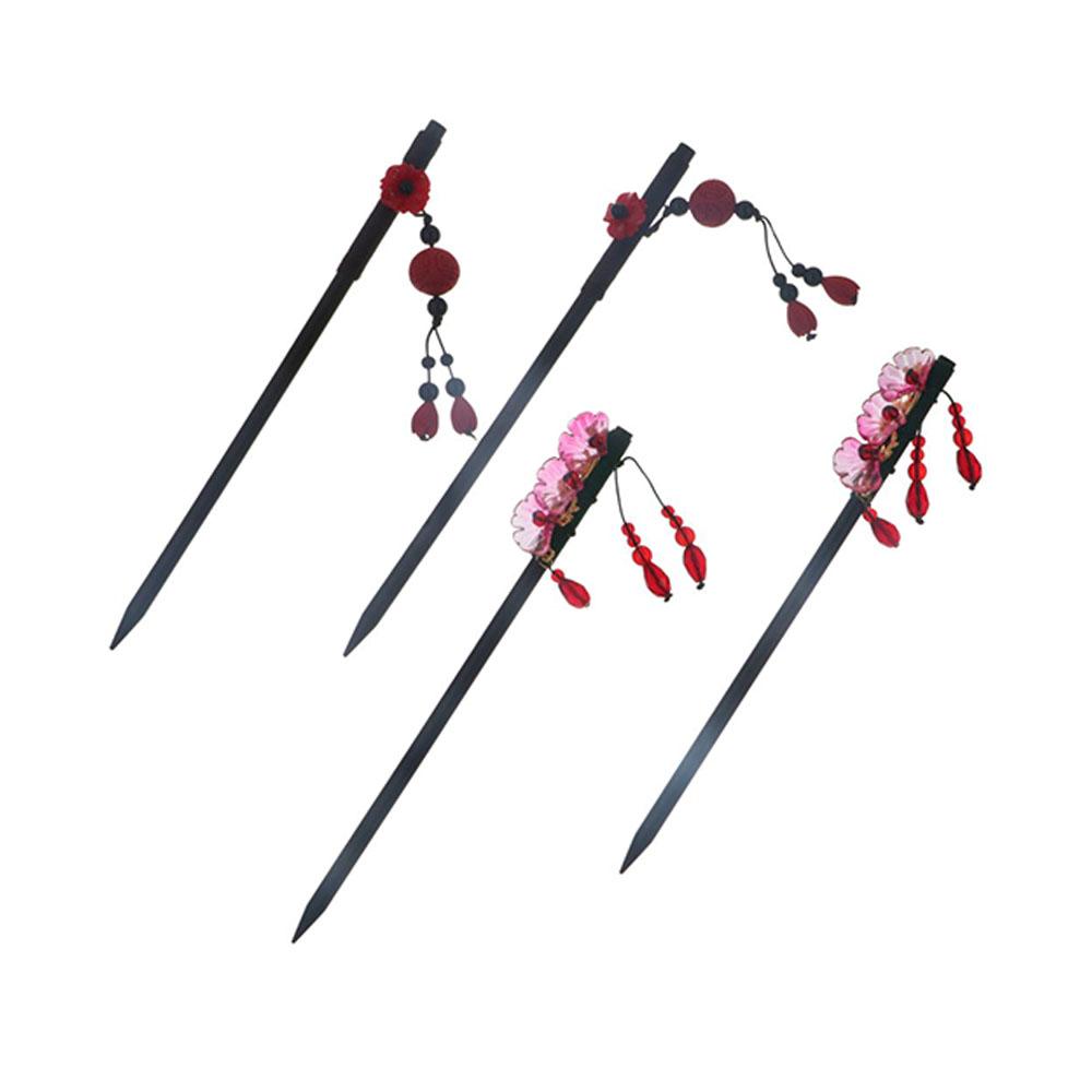 Klassieke bloem houten haarsto - Hanbok Hair Pin recensie en prijs