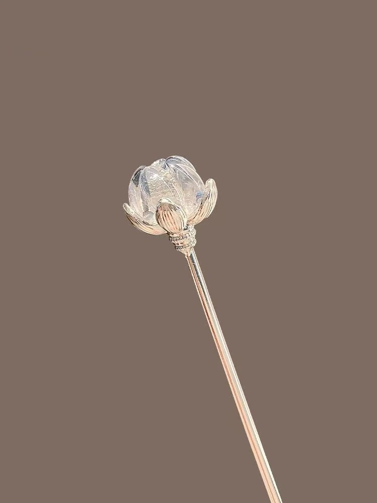 Kristallen lotus haarspeld voo - Hanbok Hair Pin recensie en prijs