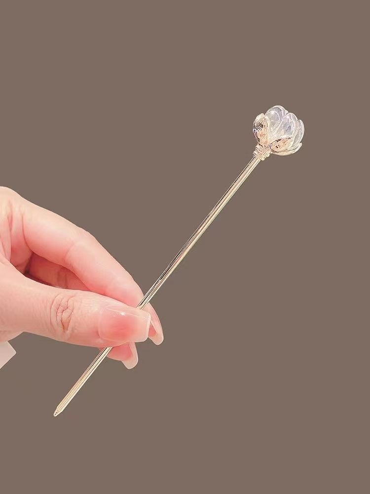 Kristallen lotus haarspeld voo - Hanbok Hair Pin recensie en prijs