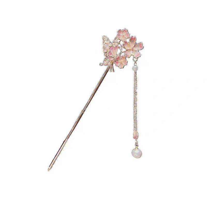 Sakura-haarspeld met een luxe  - Hanbok Hair Pin recensie en prijs