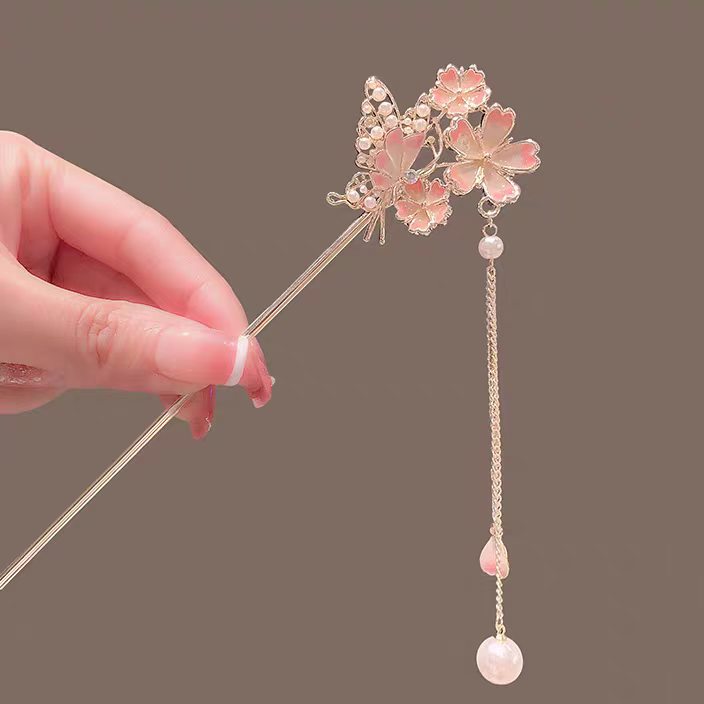 Sakura-haarspeld met een luxe  - Hanbok Hair Pin recensie en prijs