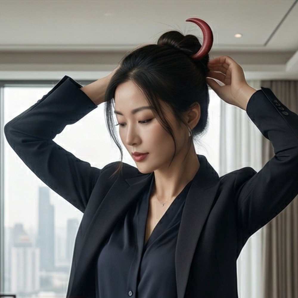 Elegante halvemaanvormige haar - Hanbok Hair Pin recensie en prijs